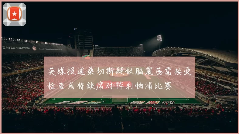 英媒报道桑切斯疑似脑震荡需接受检查或将缺席对阵利物浦比赛